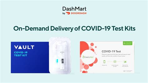 vault covid test drop off|DoorDash Launches On.